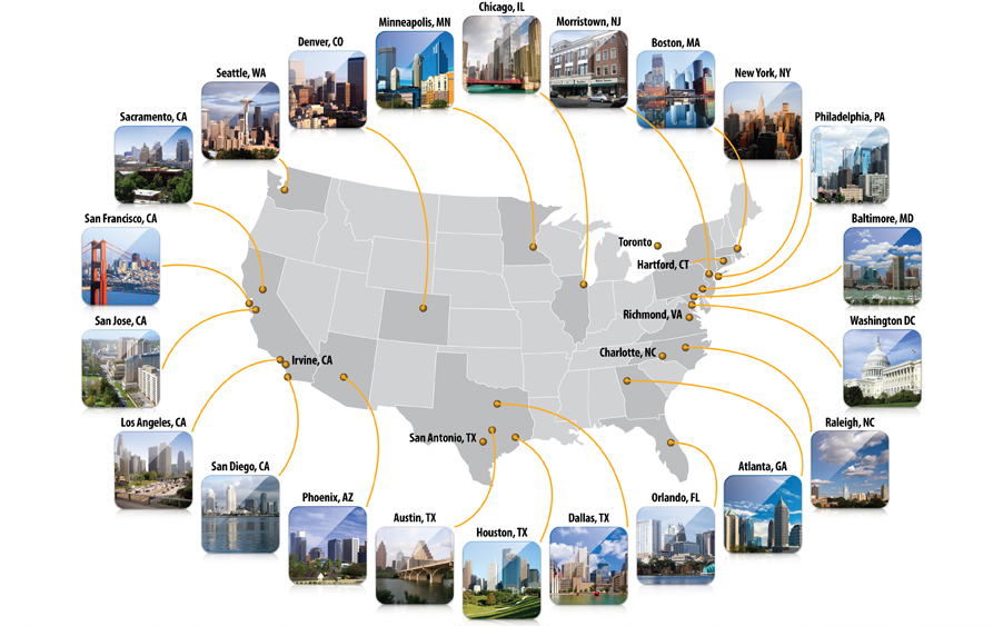 PMP Location Map